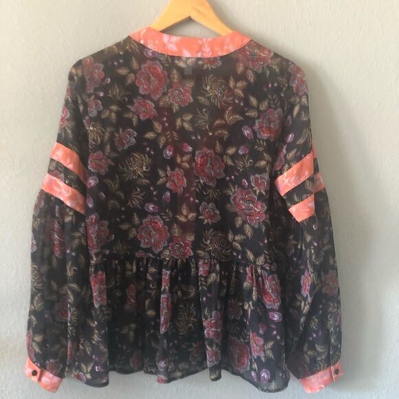 Anthropologie‎ LAIA Floral Tunic - Picture 3 of 7